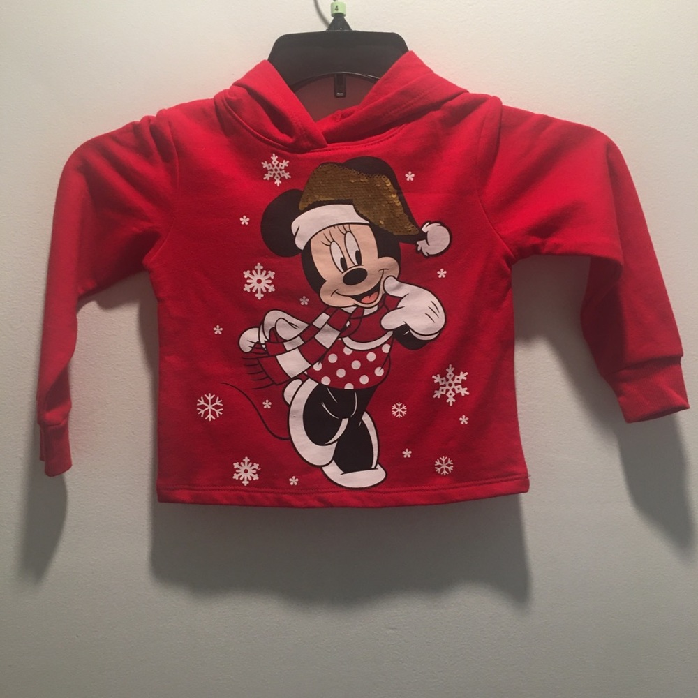 Disney Christmas Minnie hoodie
